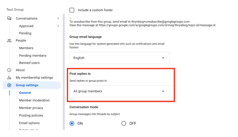 shared inbox settings for gmail